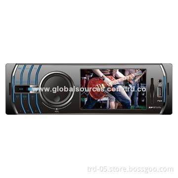 Car MP5 Player, 3" TFT Display, In-dash FM Radio, USB/SD/MMC, Remote Control with 2-way Video Output